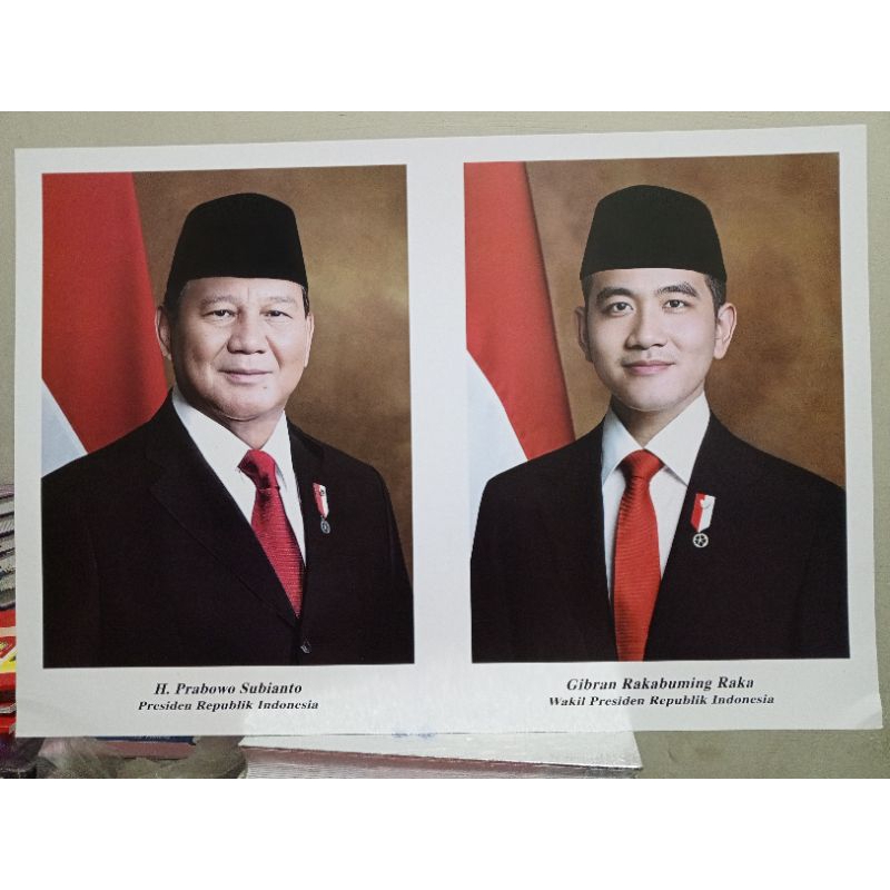 POSTER PRESIDEN DAN WAKIL PRESIDEN