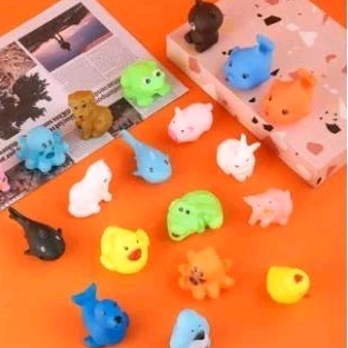 mainan hewan karet pancingan elektrik