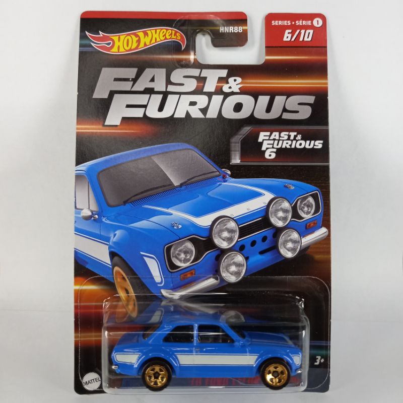 hotwheels 70 Ford Escort RS1600 FastFurious 2023