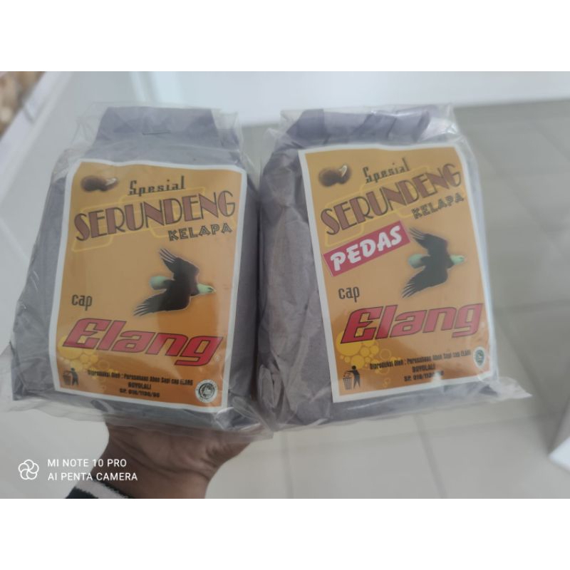 

Serundeng Kelapa Cap Elang Kemasan Pouch 250gr Asli Boyolali