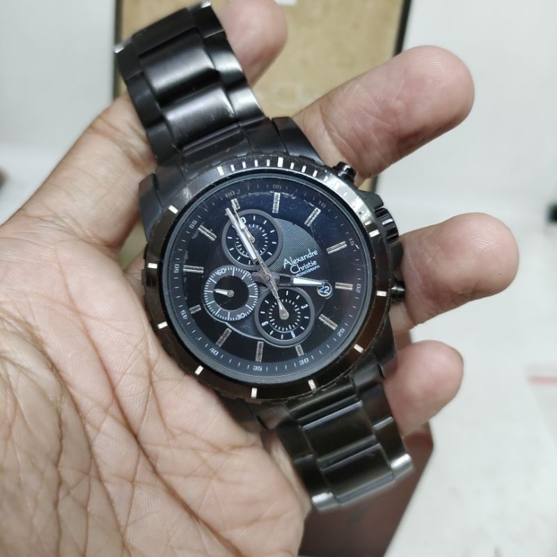 Alexandre Christie Second Tipe 6141MC Full Black B