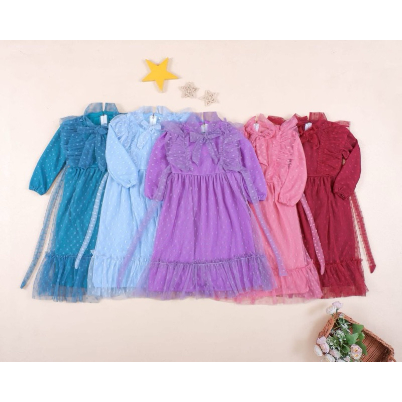 gamis anak 3-6 tahun