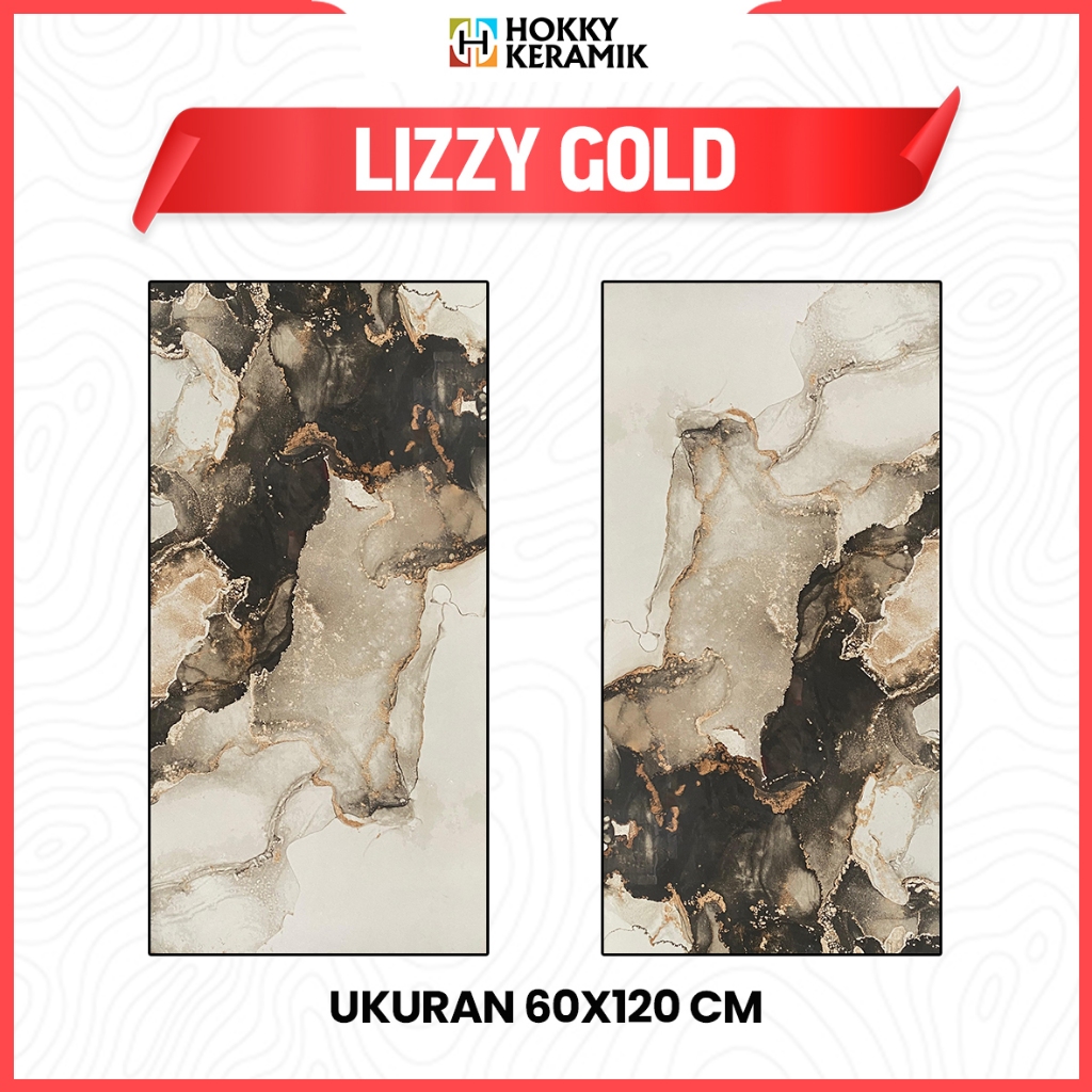 PROMOO GRANIT MURAH | 60X120 | LIZZY GOLD