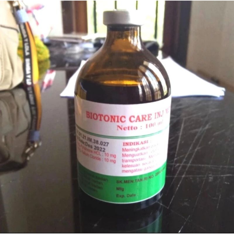 BIOTONIC CARE INJ MEYER, obat penguat otot dan syaraf hewan.