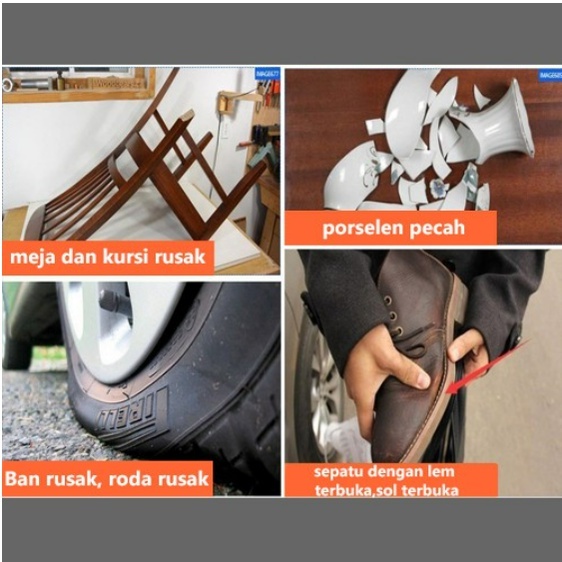 

HenJO [BISA Cod] X2000 Lem X2000 Super Glue Serbaguna Kuat Cairan Perekat Instant Tahan Air Lem