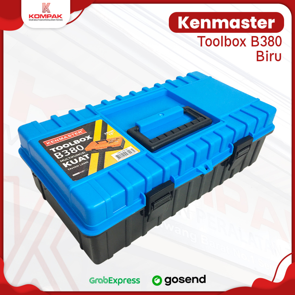 KENMASTER TOOL BOX PVC / KOTAK KUNCI / TOOLBOX / KOTAK PERKAKAS