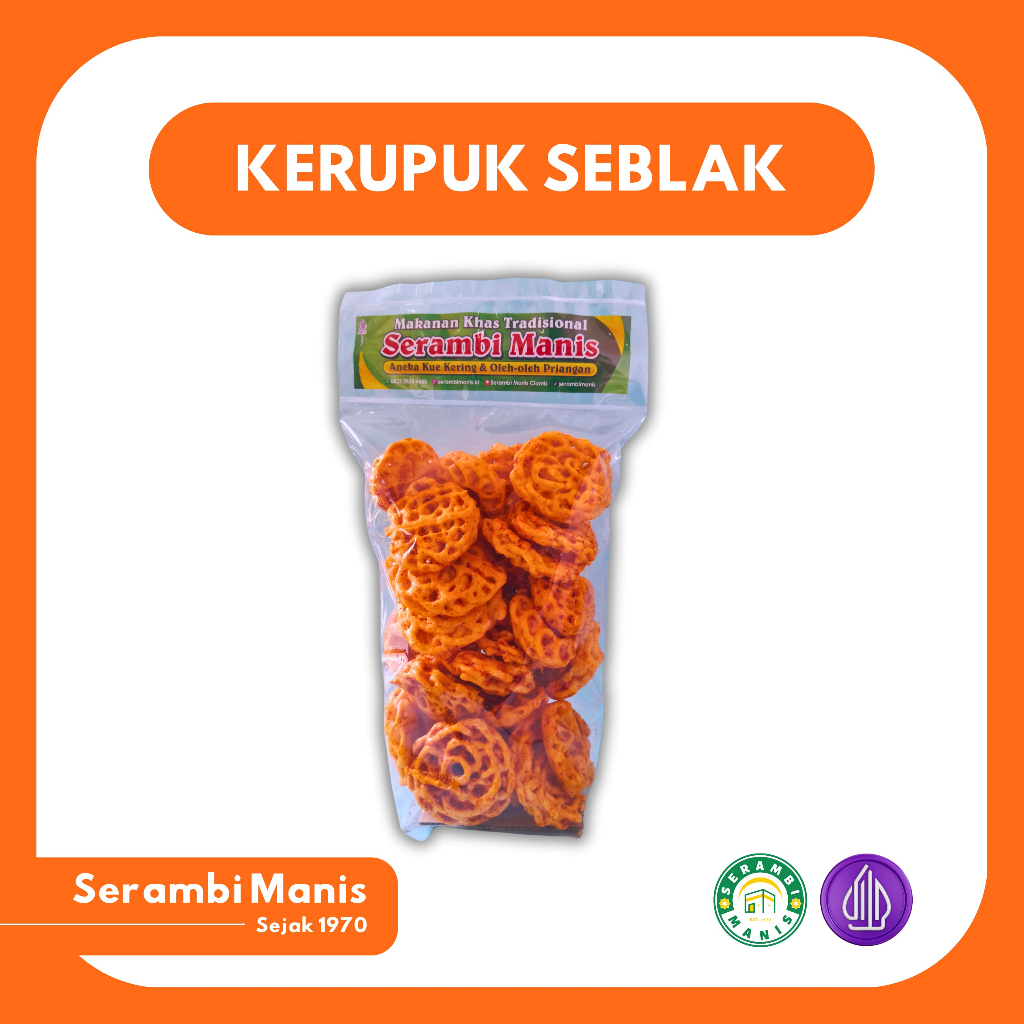 

Kerupuk Seblak Pedas 150 gr