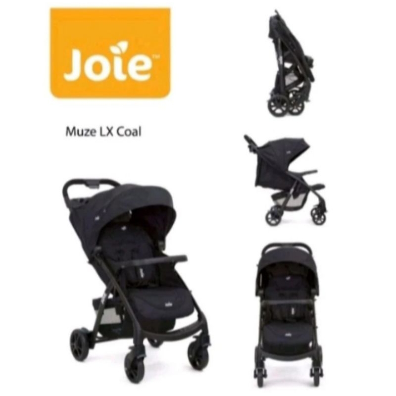 stroller joie muze lx coal | stroller joie | kereta dorong bayi