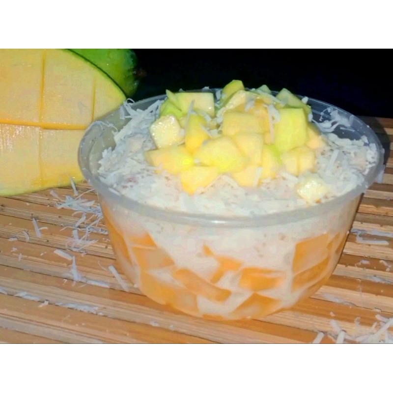 

Jiggly Salad (Mango Based Salad Jelly)