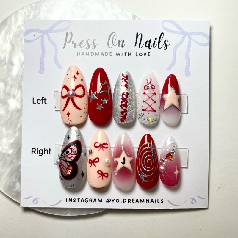 Dream( )Scape Press On Nails - Yo.dreamnails | Kuku Palsu Murah | Nct Dream Fake Nails