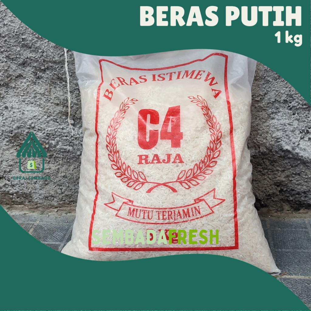 

Beras Putih Curah 1 kg - SEMBADA PANGAN