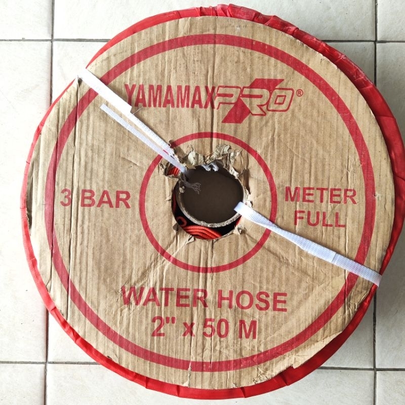 Yamamax Pro 2" inch dim Slang Selang Karet Flat Sunny Hose Pengairan Irigasi Sawah  dim 3 Bar