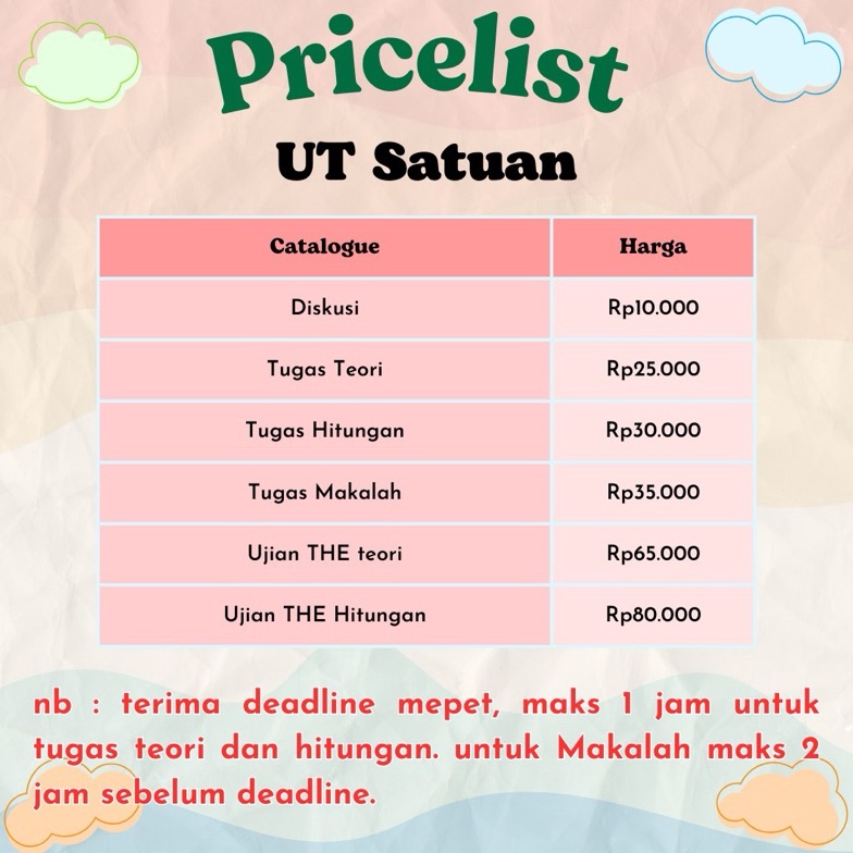 I59 Almet UT Tugas Diskusi UT Universitas Terbuka Banyak Dicari