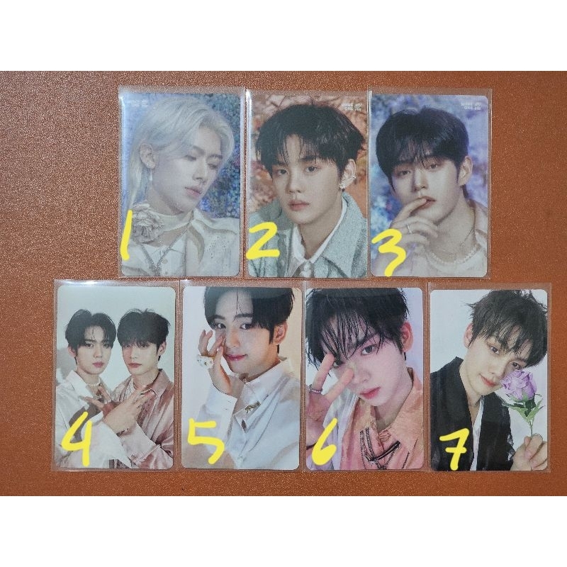 ZB1 zerobaseone yura yura pc poca photocard album jepang POB unit tower records