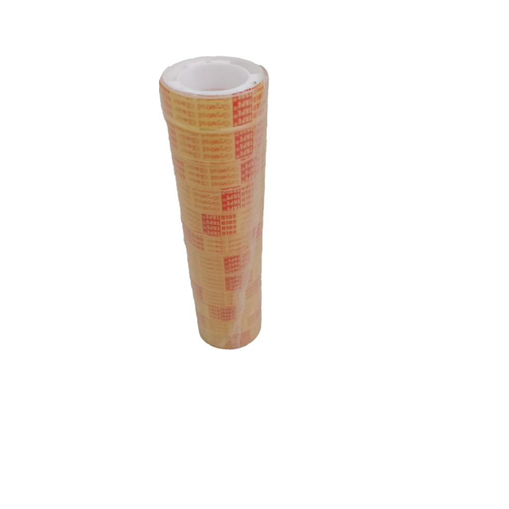 

Gold tape isolasi bening (12 pcs)