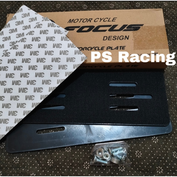 FRAMELESSPLATE DUDUKAN PLAT NOMOR UNIVERSAL FRAMELESS PLAT NOMOR 1 SET MOTOR ( CLEAN LOOK ) PLAT VAR
