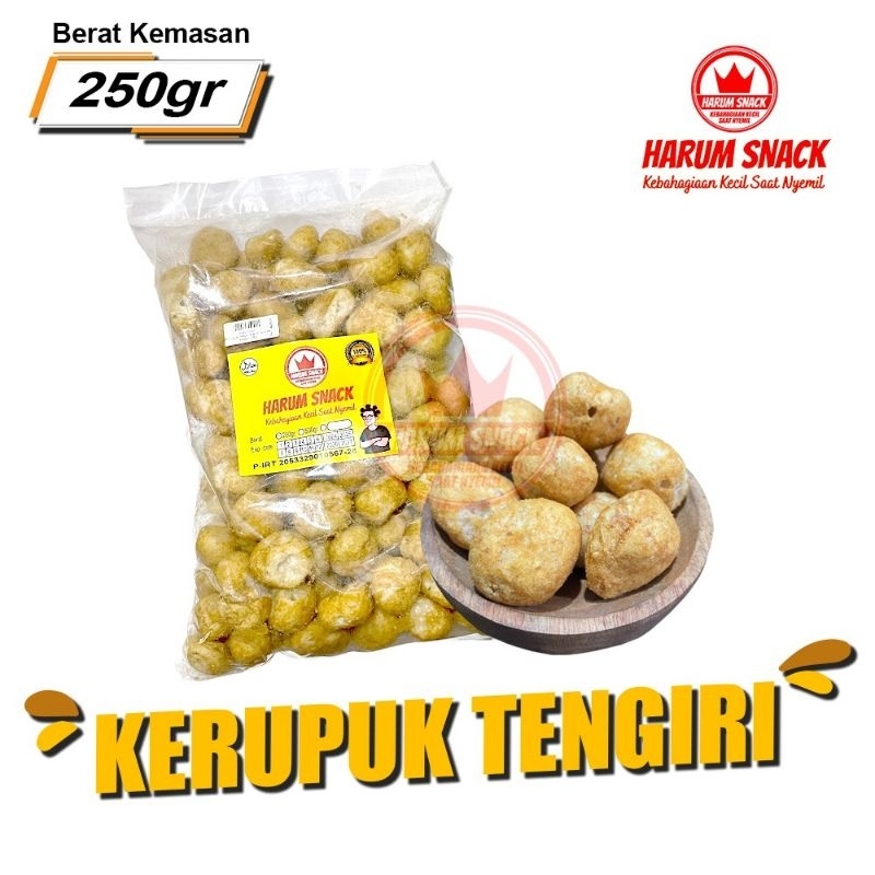 

KERUPUK TENGIRI 250 gram [Harum Snack Official] OLEH OLEH SNACK KILOAN
