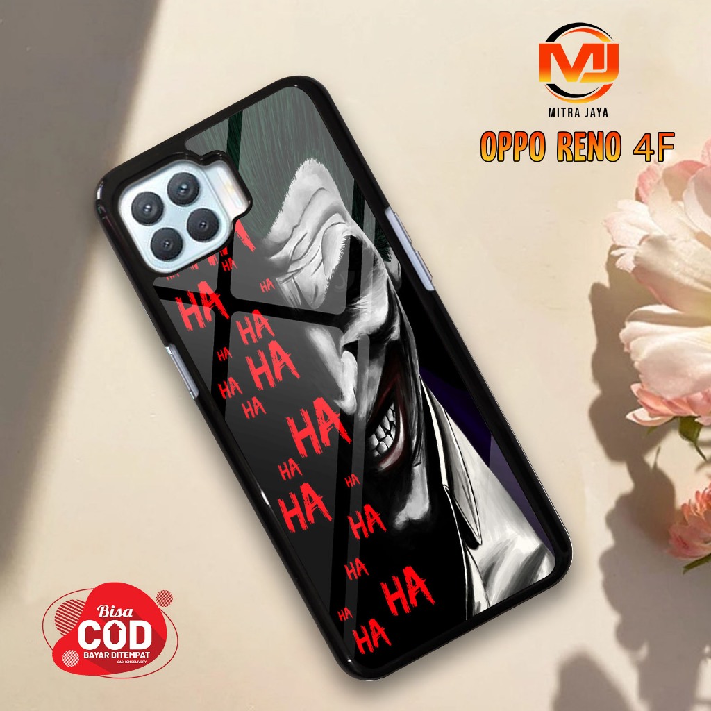 Case Oppo Reno 4F Terbaru - 042 - Mitra Jaya - Fashion Case Joker Casing Hp Case Murah Softcase Hard