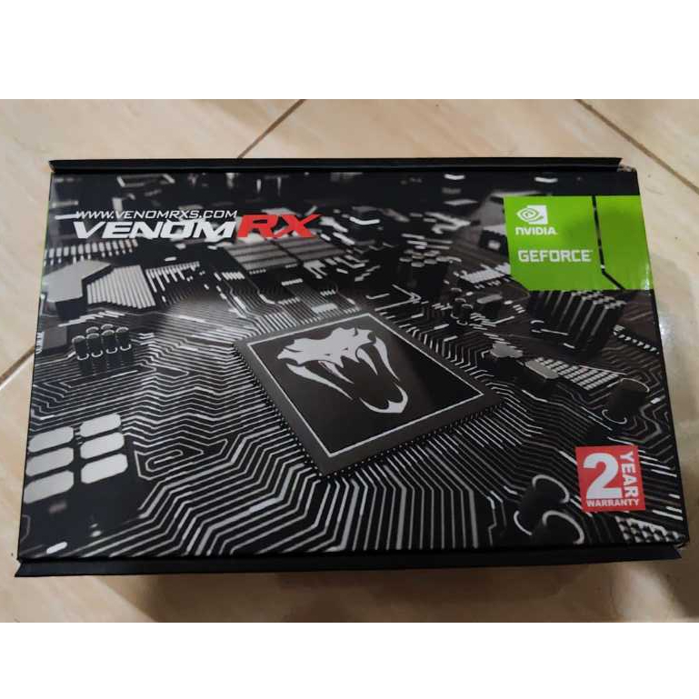 VGA VenomRX GTX 750 TI 4GB DDR5 Dual Fan Venom RX GTX 750Ti
