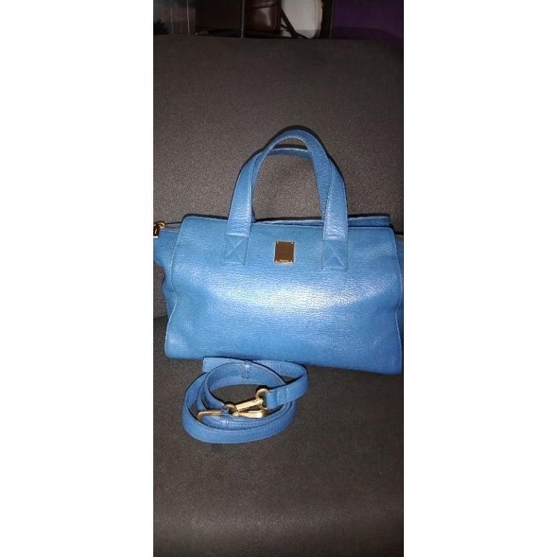 pL tas Kulit mantul  biru