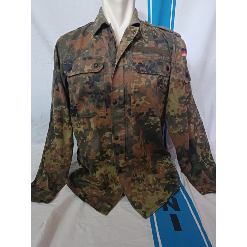Kemeja BDU PDL loreng Flecktarn Jerman Army (16)