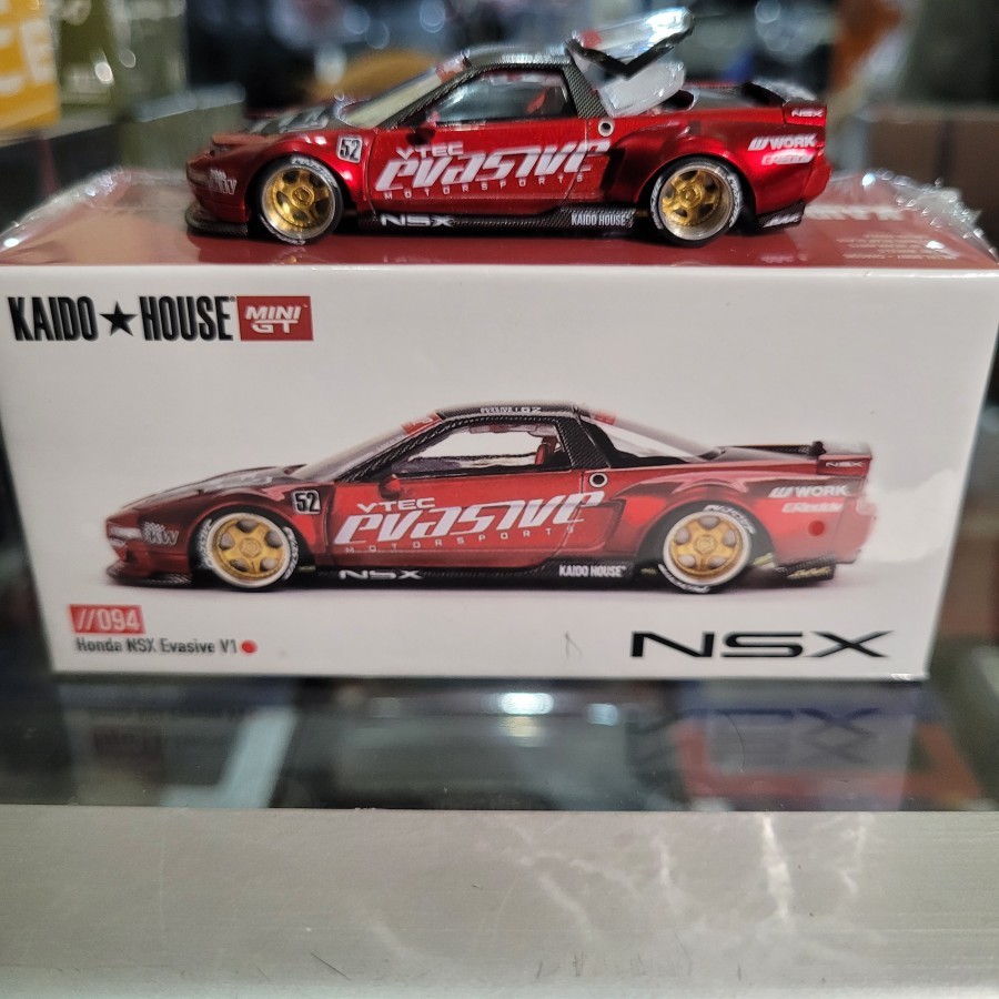 Mini GT Kaido House Hinda NSX Red Metallic