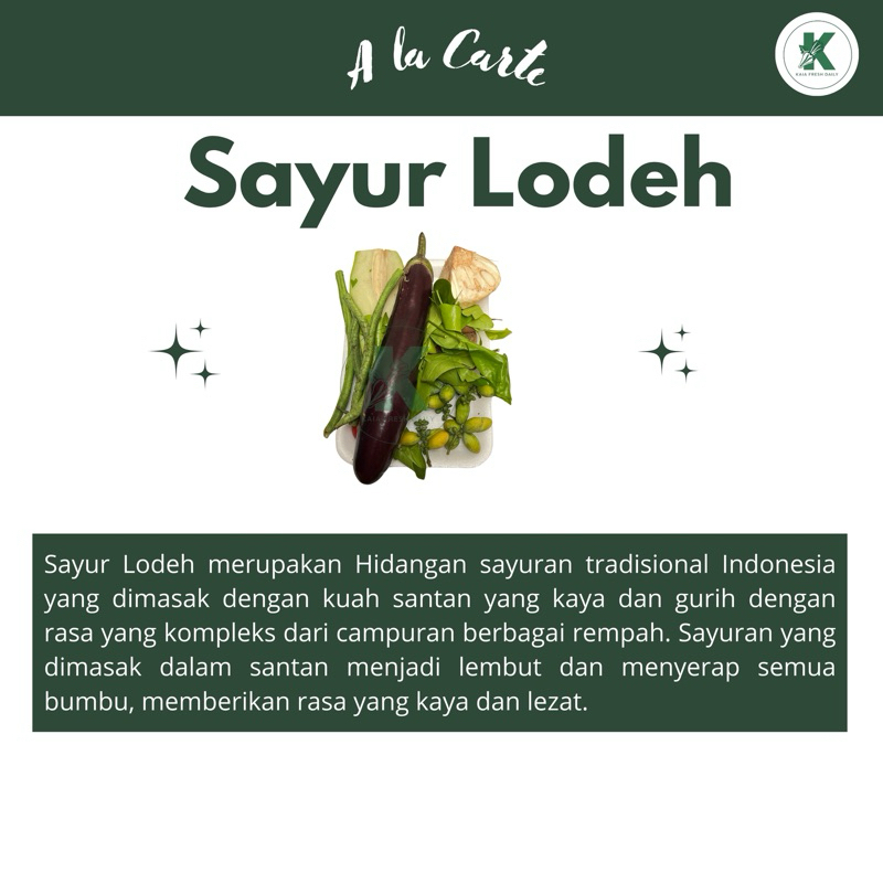 

SAYUR LODEH 500gr