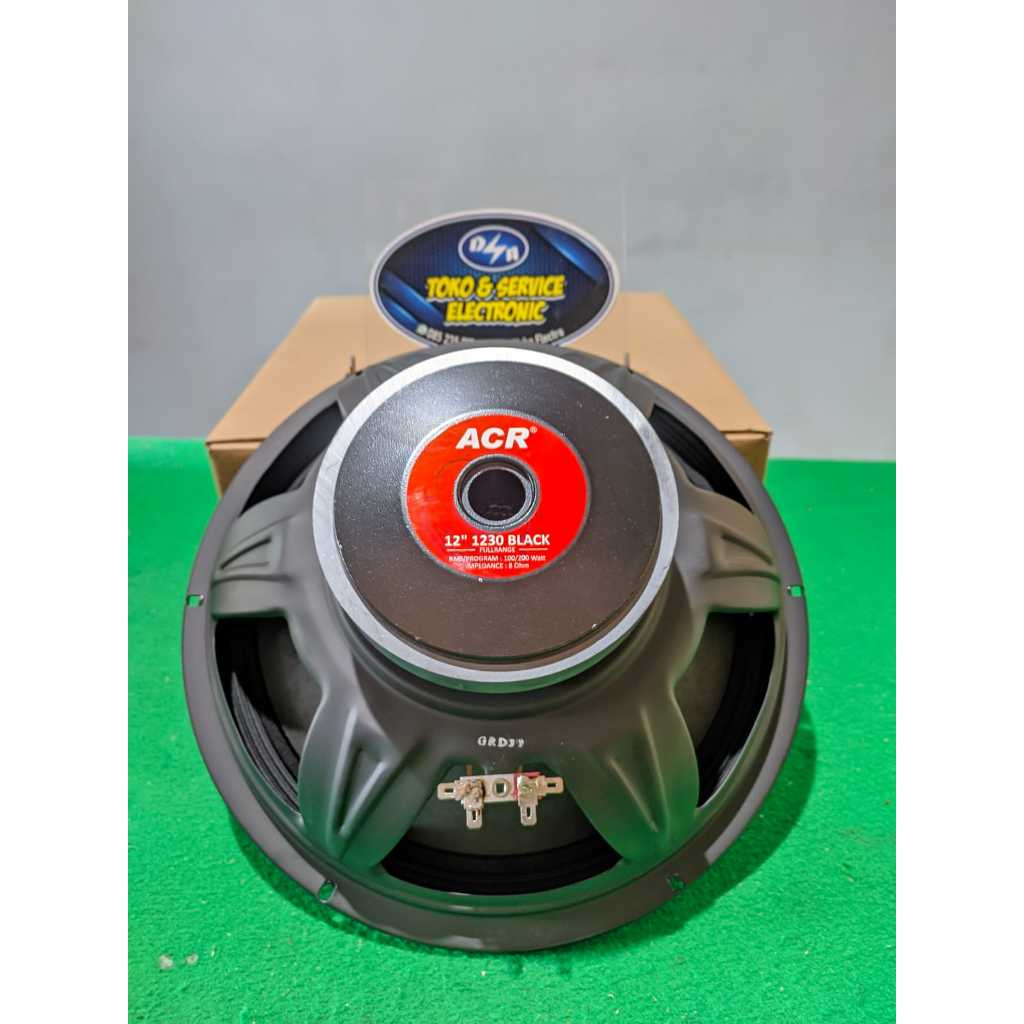 SPEAKER ACR 12 INCH 1230 BLACK FULLRANGE