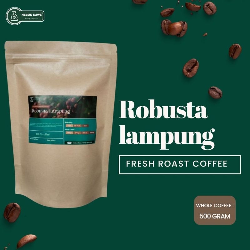 

Kopi bubuk Robusta Lampung murah berkualitas 500 gram