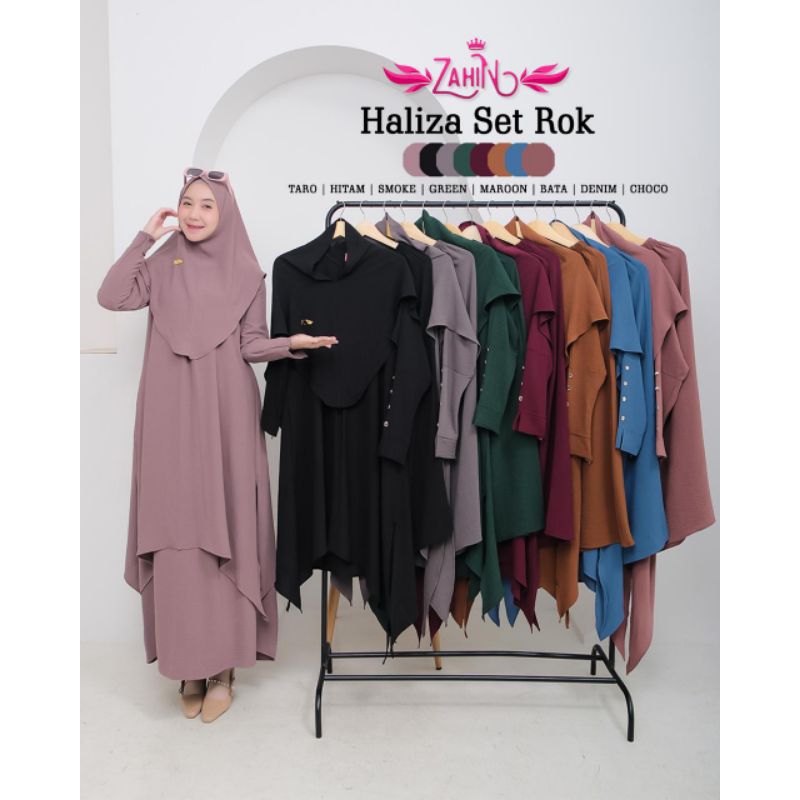 ZAHIN ORI/DRESS HALIZA/ZAHIN COLLECTION/GAMIS SETELAN/ONE SET GAMIS