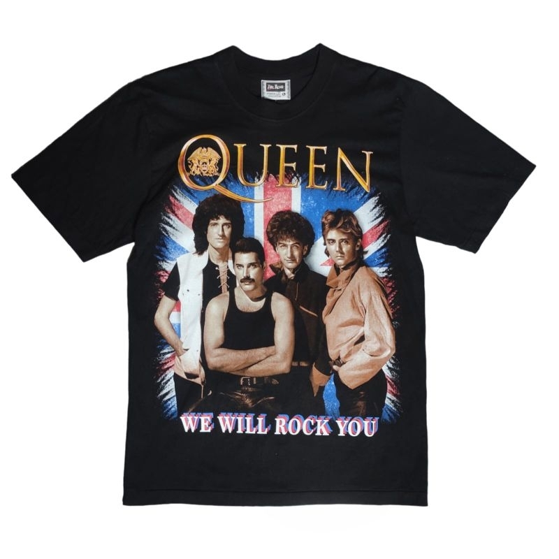 Kaos Queen Bootleg Thailand The Roxx New (Built Up&Single Stitch)