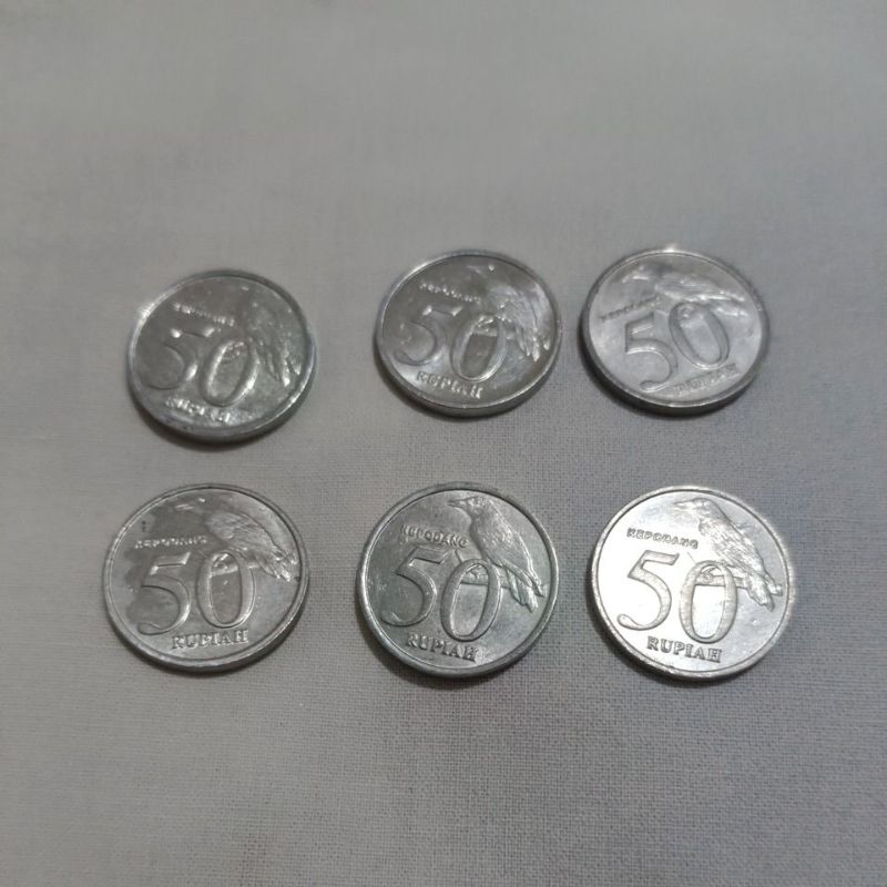 Uang koin 50 rupiah, burung kepodang