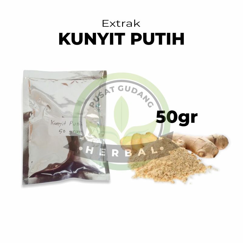 

ekstrak kunir putih/kunyit putih 50gr