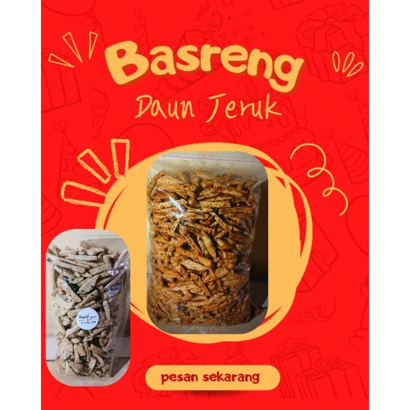 

Basreng Pedas dan Original Daun Jeruk