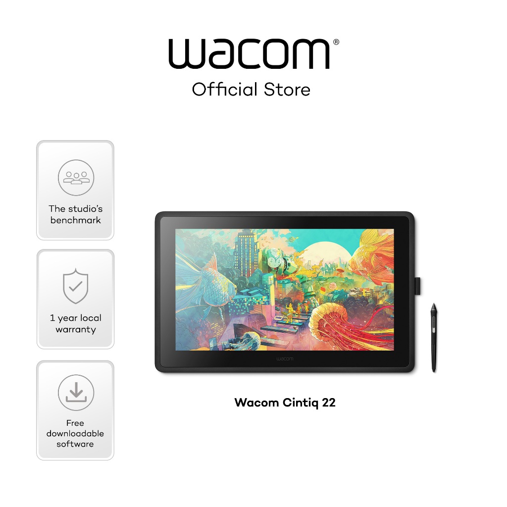 Wacom Cintiq 22 DTK-2260 Creative Pen Display FHD