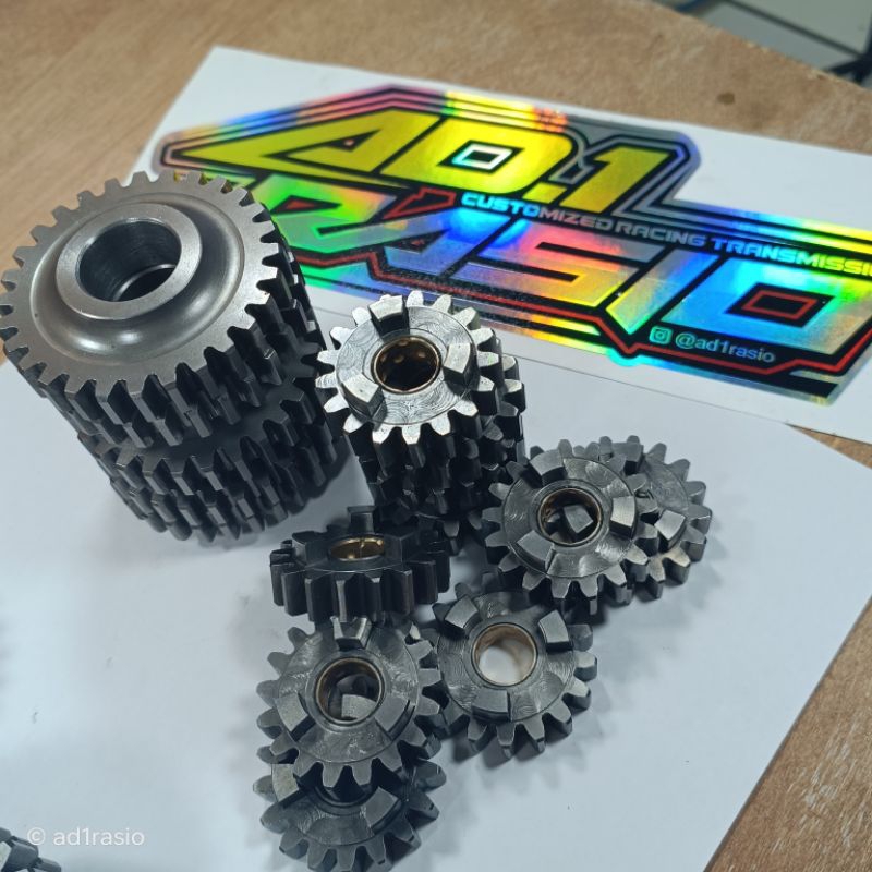 Rasio F1zr drag Gigi 2 17-28 Full CNC