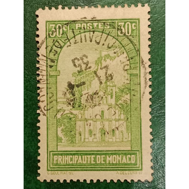 

Prangko Monaco 30 C Postes Tahun 1933-1937 USED