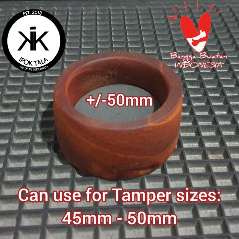 50mm Coffee Tamper Holder Wood Flair Pro Rok Presso La Pavoni