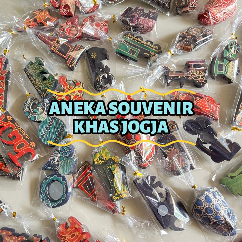 ANEKA SOUVENIR OLEH -OLEH CINDERAMATA KHAS JOGJA INDONESIA
