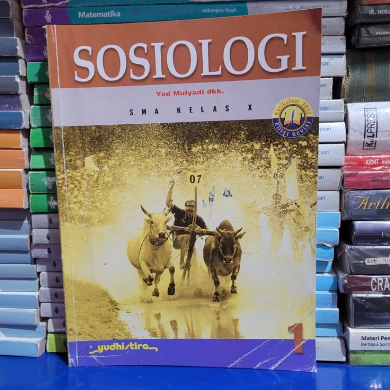 BUKU BEKAS YUDISTIRA - SOSIOLOGI KELAS 1 SMA YUDISTIRA K13 REVISI