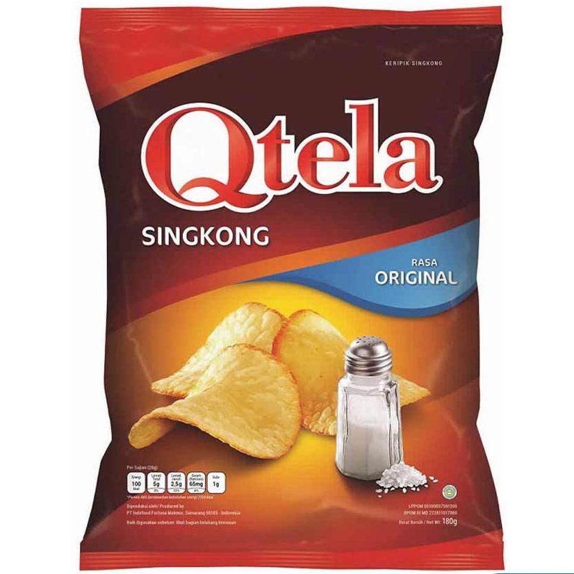 

QTELA Keripik Singkong Original 180gr