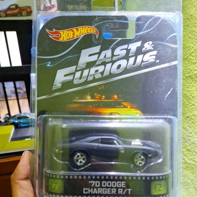 Hot Wheels Retro Fast & Furious 70 Dodge Charger R/T