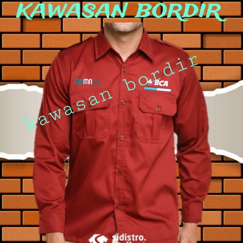 Terbaru kemeja bank BCA seragam bank BCA baju bank BCA pdh bank BCA kemeja BCA seragam BCA baju BCA 