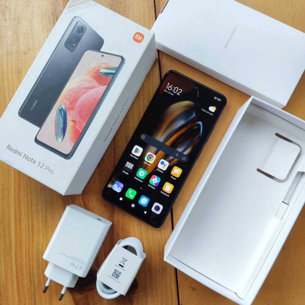 REDMI NOTE 12 PRO 4G SECOND 6/128GB HANDPHONE SECOND HP SEKEN HP BEKAS HP MURAH