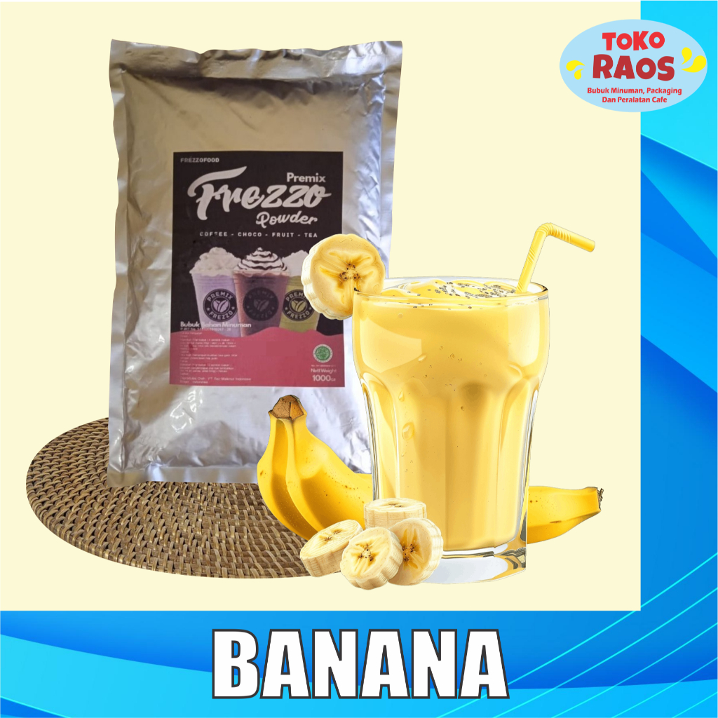 

Bubuk Minuman FREZZO RASA BANANA (1KG)