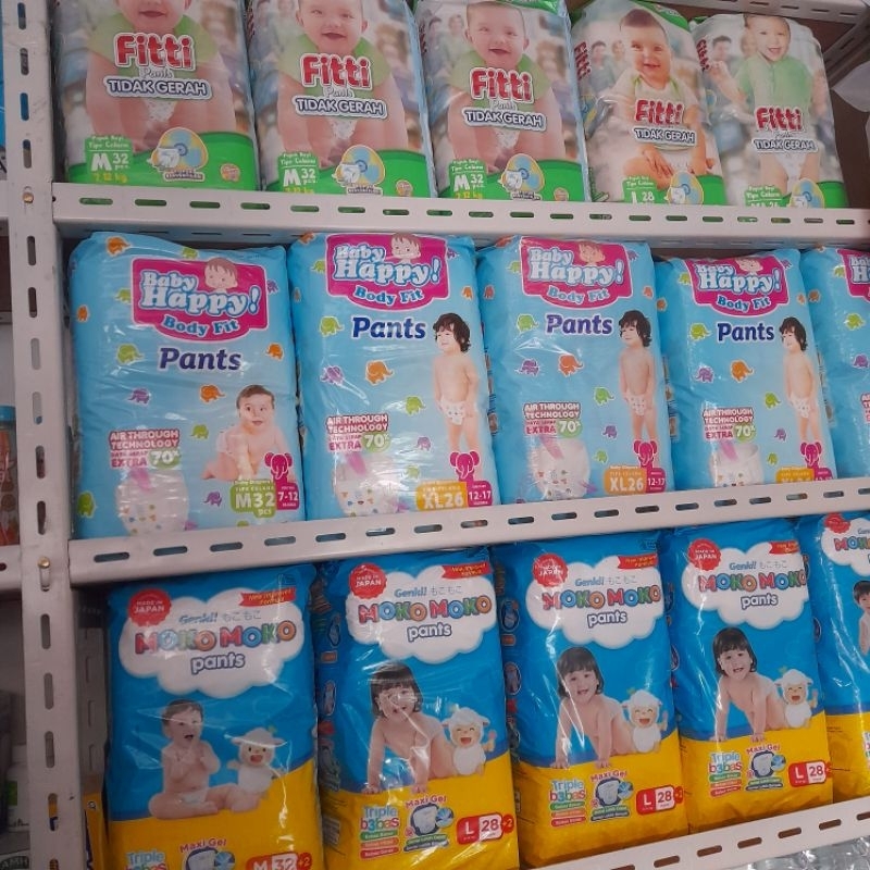 SUMATRA - MOKO MOKO PANTS GENKI POPOK BAYI DIAPERS