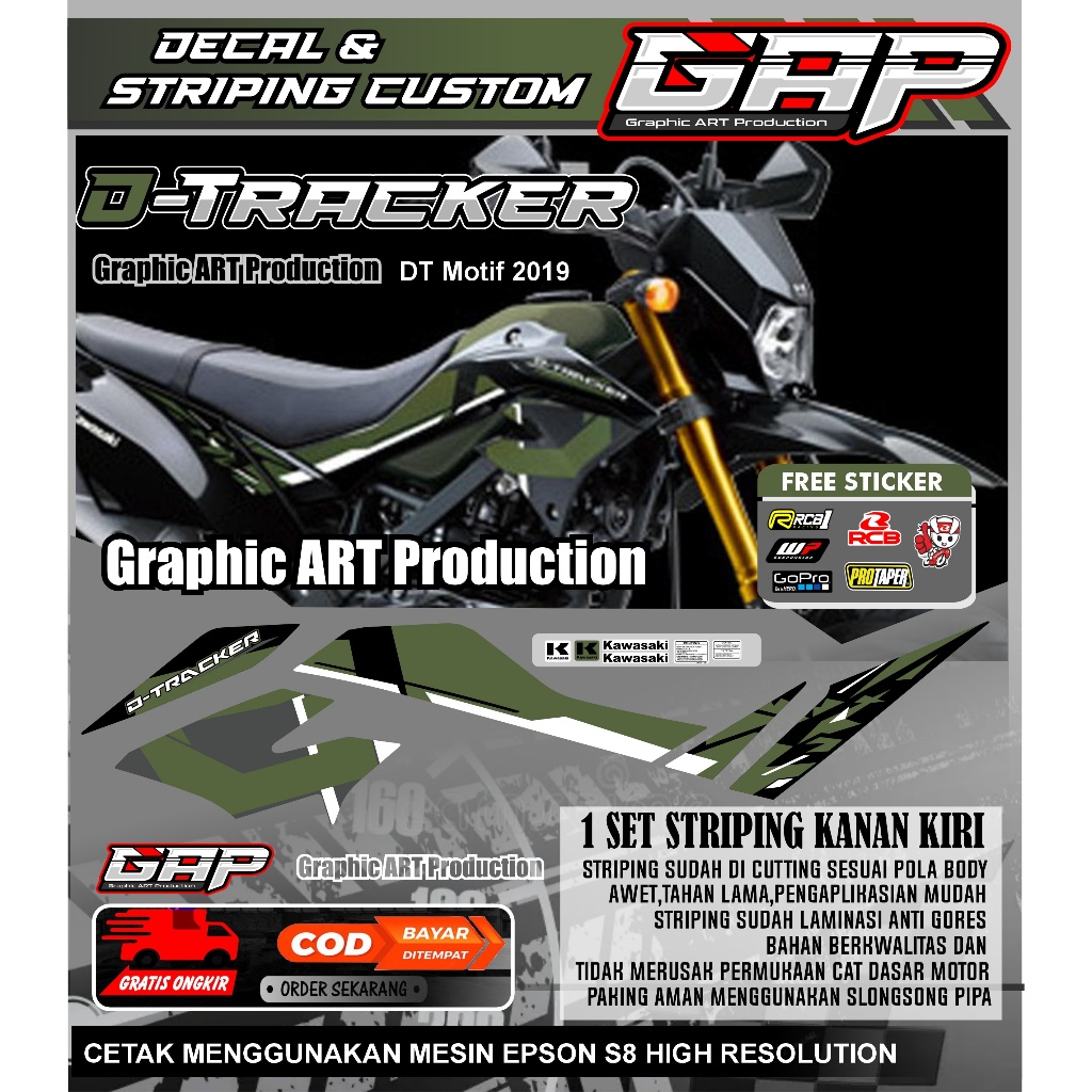 Striping Dtracker ARMY 2018