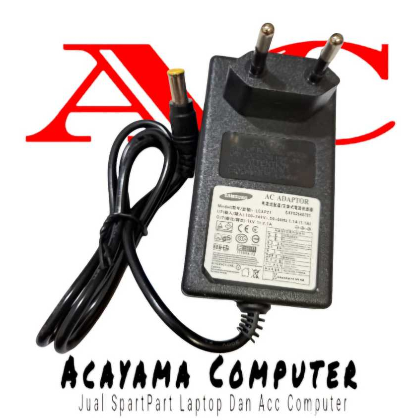 Adaptor Monitor Samsung SyncMaster 15" 17" 18" 19" 20" 22" 23" 24" 27" 14V 3A