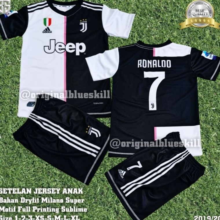 KODE S26Y Setelan jersey juventus 2192  jersey juve anak  baju bola anak cr7  pakaian olahraga anak 
