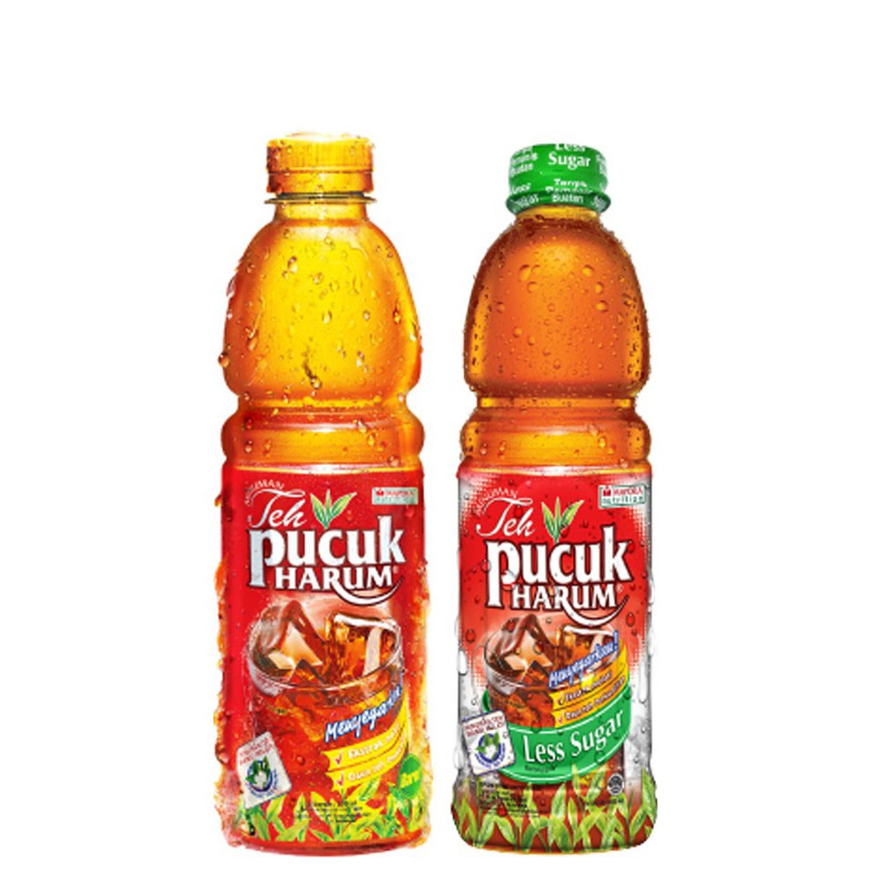 

Pucuk harum less sugar / original 350 ml